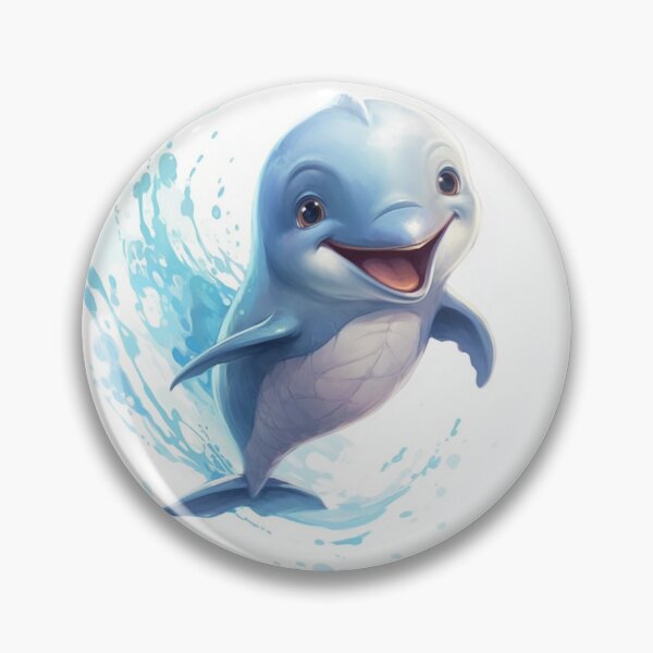 Item preview,  dolphin digital art designed and sold by DigitalPixelize.