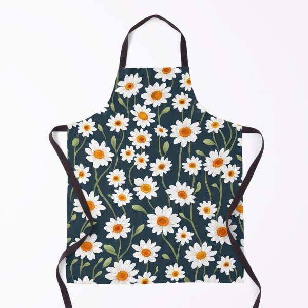 Item preview, seamless Daisy flower patterns watercolor style designed and sold by AppeaseJapanese.