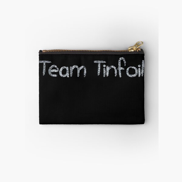 Aperçu de l'œuvre Team Tinfoil (tinfoil Text) créée et vendue par Swabcraft.