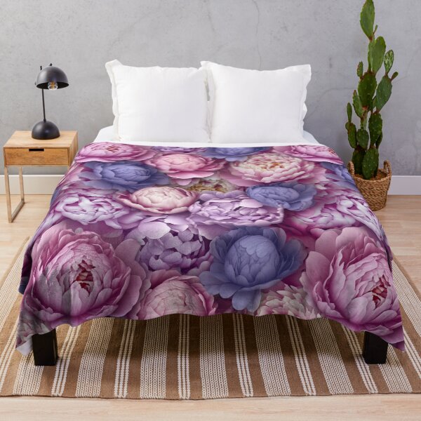 Item preview, Peonies - Romantic Charm Pattern designed and sold by HugosHuesViews.