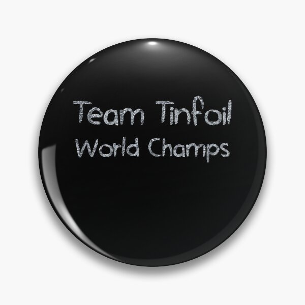 Artikelvorschau, Team Tinfoil World Champs (tinfoil Text) entworfen und verkauft von Swabcraft.