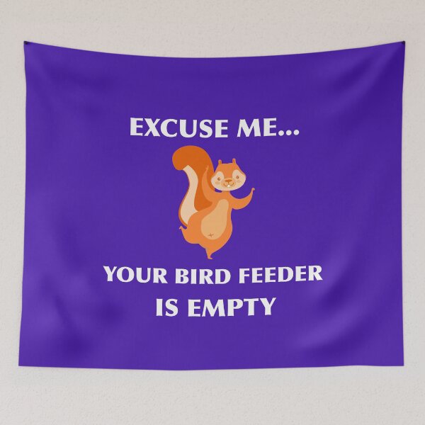 Item preview, Your Bird Feeder Squirrel Cute Image Gifts Woodland Squirrel Love  designed and sold by TeesByDesign.