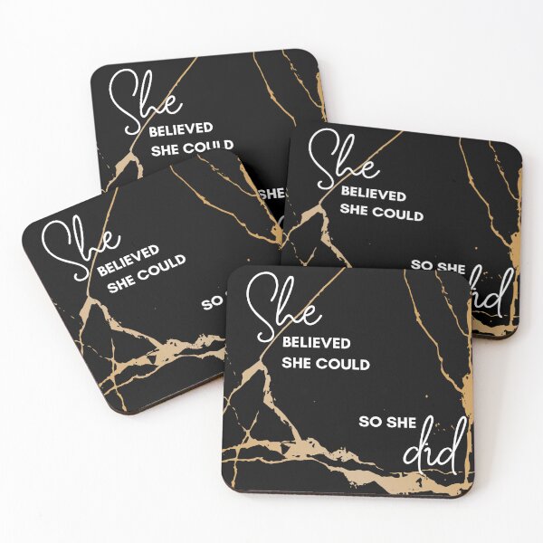 Item preview, She Believed She Could So She Did designed and sold by freyscollection.