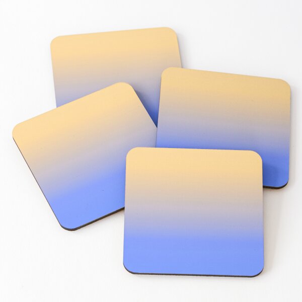 Item preview, Light blue and yellow gradient, ombre. designed and sold by marinaklykva.
