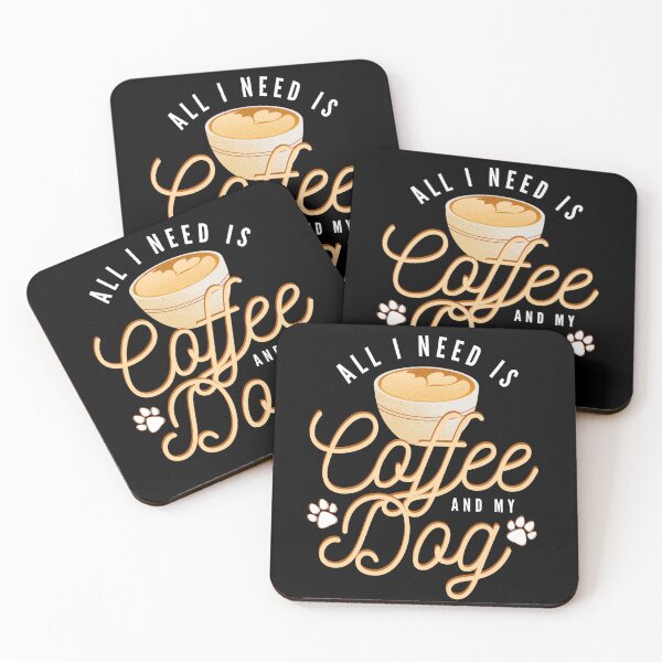 Item preview, All I Need Is Coffee And My Dog designed and sold by knapst.