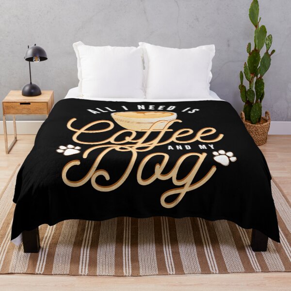 Item preview, All I Need Is Coffee And My Dog designed and sold by knapst.