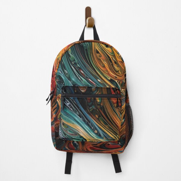 Item preview, Mesmerizing Microscopic Abstract with Rich Colors and Intricate Patterns #7 designed and sold by PopPopGfx.