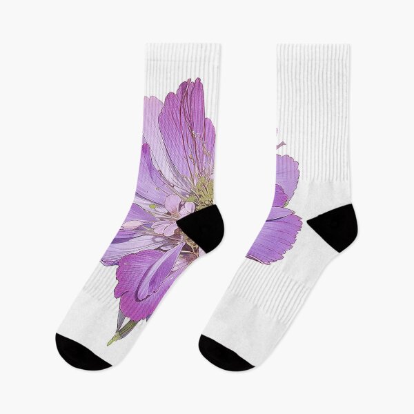 Item preview, Purple Flower, Beautiful Flowers designed and sold by Lychee Design.