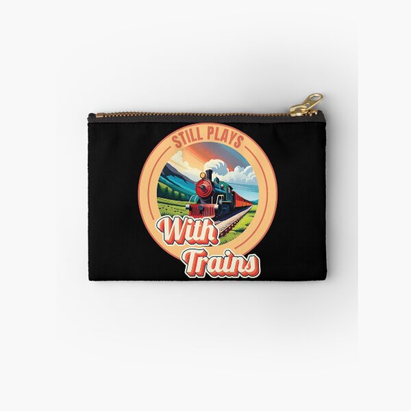 Item preview, Still Plays With Trains Model Railroad Locomotive Lover Quote Ver4 designed and sold by thecatcouch.