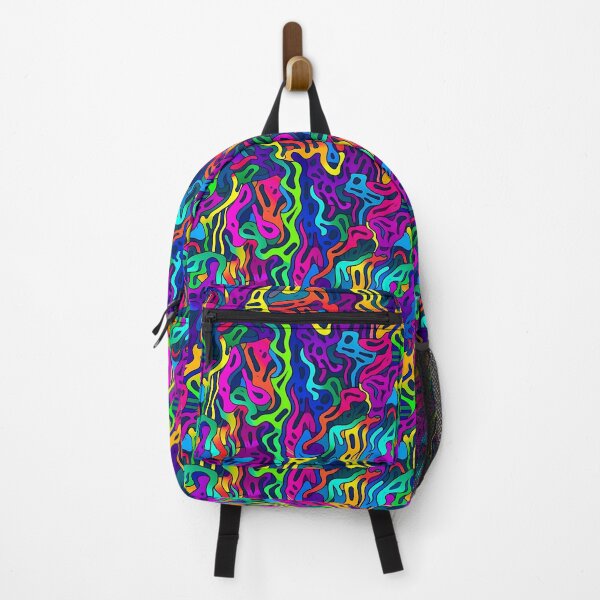 Item preview, Psychedelic Colorful Abstract Art Print designed and sold by GiveMeMood.