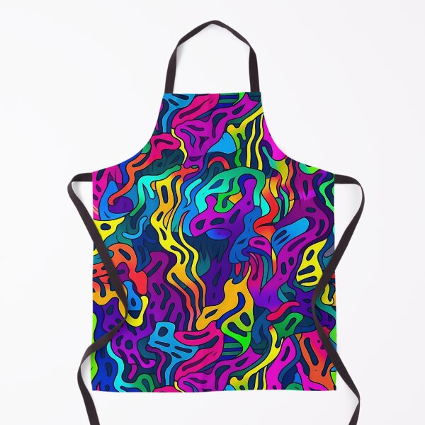Item preview, Psychedelic Colorful Abstract Art Print designed and sold by GiveMeMood.