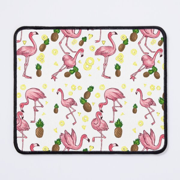 Item preview, Pink Flamingos with Pineapples - Summer Vibe Design designed and sold by BunnyBizarre.