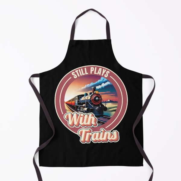Item preview, Still Plays With Trains Model Railroad Locomotive Lover Quote Ver5 designed and sold by thecatcouch.