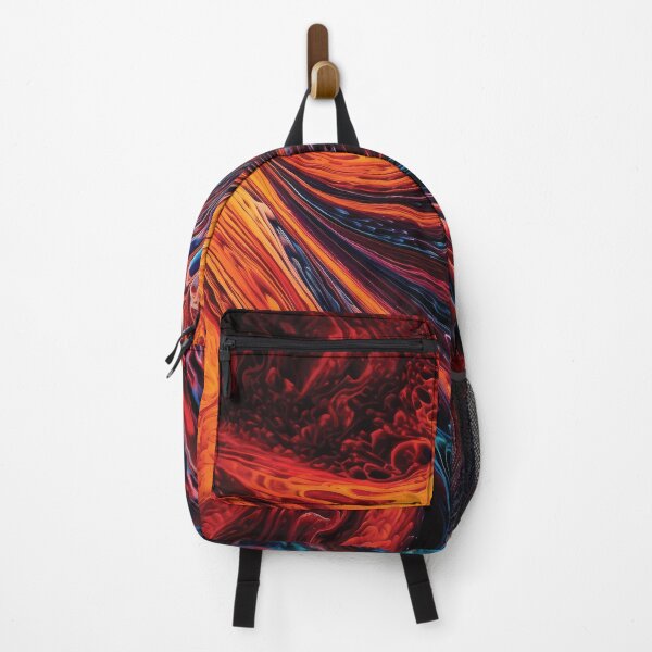 Item preview, Mesmerizing Microscopic Abstract with Rich Colors and Intricate Patterns #5 designed and sold by PopPopGfx.