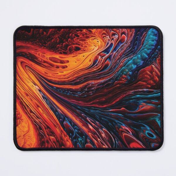 Item preview, Mesmerizing Microscopic Abstract with Rich Colors and Intricate Patterns #5 designed and sold by PopPopGfx.