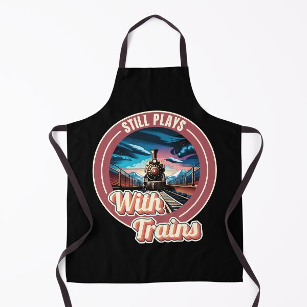 Item preview, Still Plays With Trains Model Railroad Locomotive Lover Quote Ver6 designed and sold by thecatcouch.
