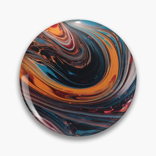 Item preview, Mesmerizing Microscopic Abstract with Rich Colors and Intricate Patterns #4 designed and sold by PopPopGfx.