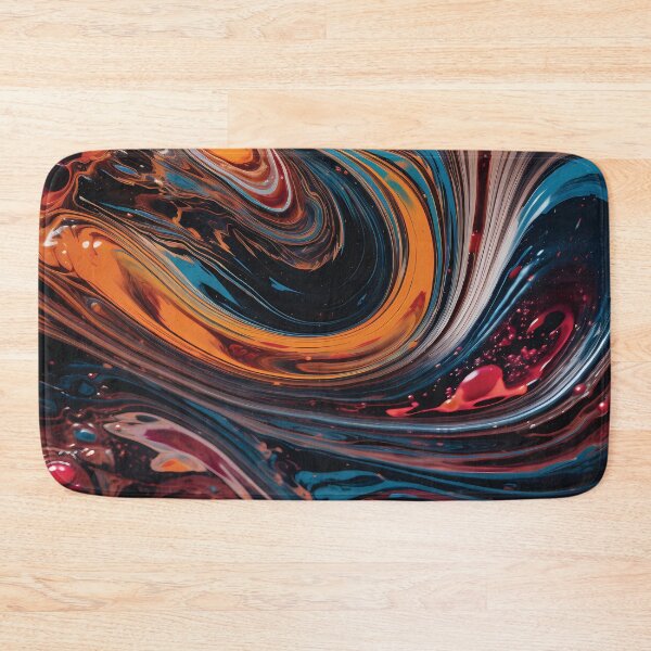 Item preview, Mesmerizing Microscopic Abstract with Rich Colors and Intricate Patterns #4 designed and sold by PopPopGfx.