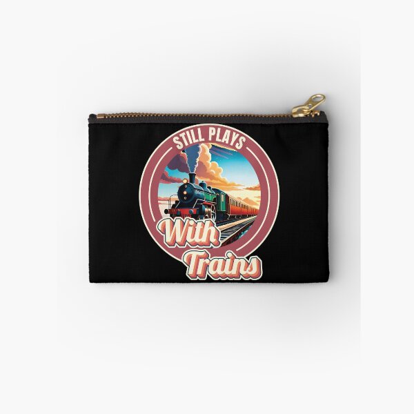 Item preview, Still Plays With Trains Model Railroad Locomotive Lover Quote Ver7 designed and sold by thecatcouch.