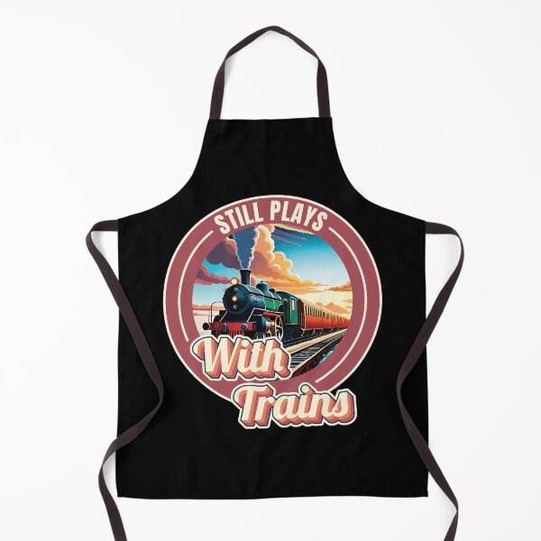 Item preview, Still Plays With Trains Model Railroad Locomotive Lover Quote Ver7 designed and sold by thecatcouch.