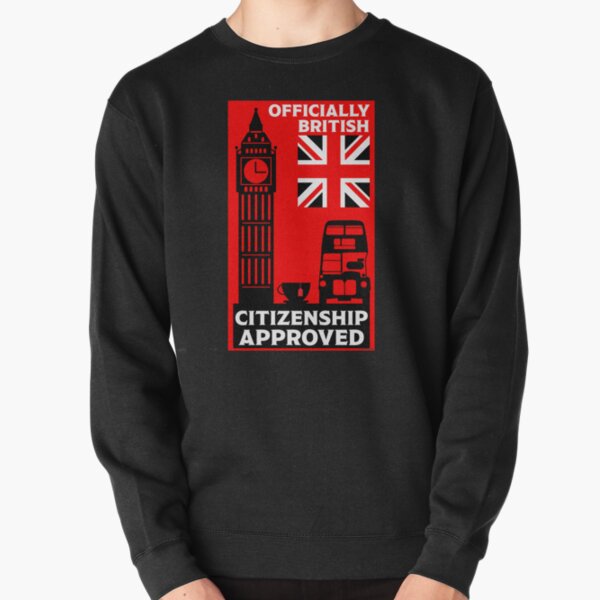 London Sweatshirt, Comfort Colors® Brand Hooded Sweatshirt, London England  Shirt Crewneck, United Kingdom Pullover, UK Hoodie, British Flag 