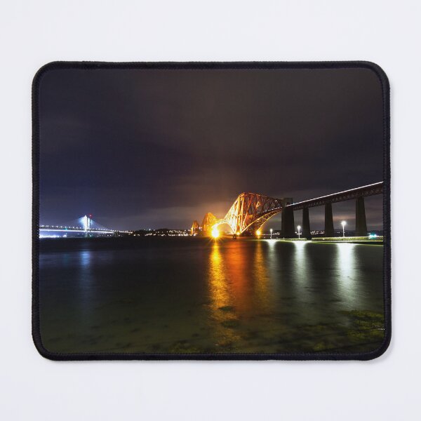 Item preview, Enchanted Trails: Queensferry Bridge in Long-Exposure designed and sold by NatureSouvenirs.