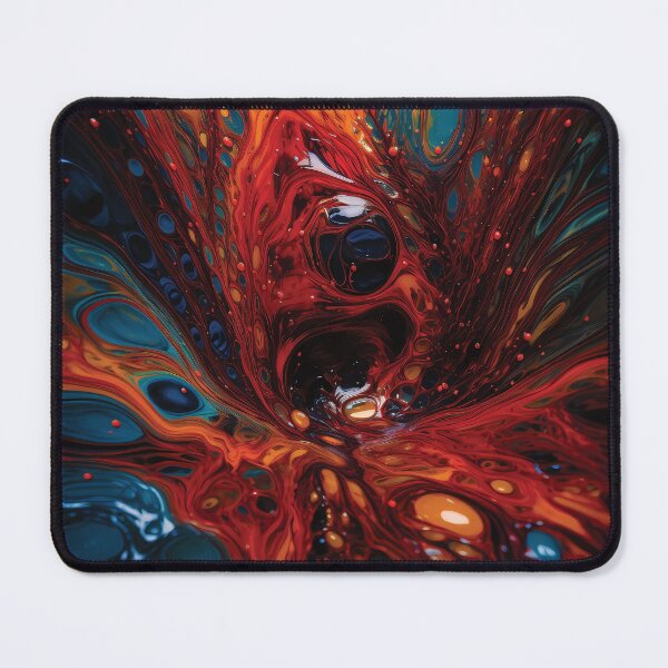 Item preview, Mesmerizing Microscopic Abstract with Rich Colors and Intricate Patterns #3 designed and sold by PopPopGfx.