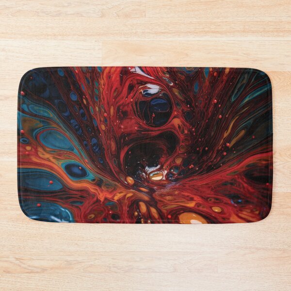 Item preview, Mesmerizing Microscopic Abstract with Rich Colors and Intricate Patterns #3 designed and sold by PopPopGfx.
