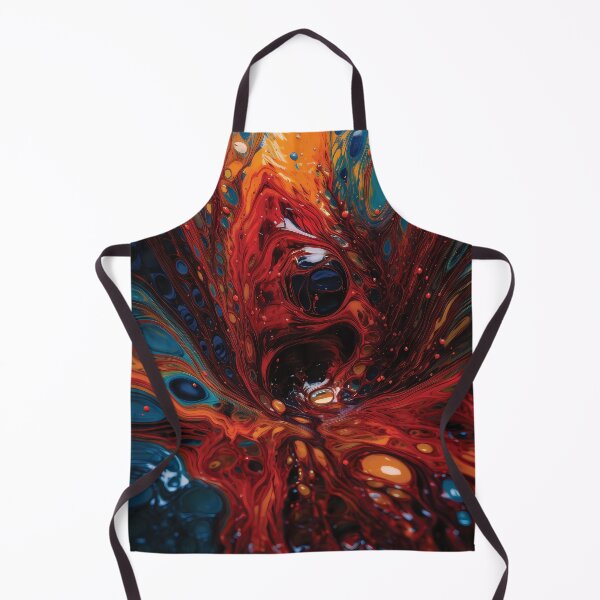 Item preview, Mesmerizing Microscopic Abstract with Rich Colors and Intricate Patterns #3 designed and sold by PopPopGfx.