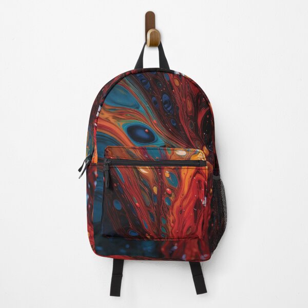 Item preview, Mesmerizing Microscopic Abstract with Rich Colors and Intricate Patterns #3 designed and sold by PopPopGfx.