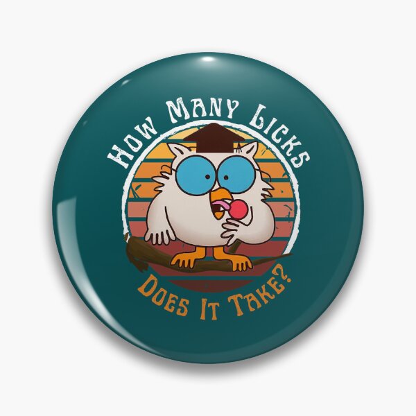Item preview, Funny Owl How Many Licks Does It Take Retro Vintage Clt designed and sold by JevonMcClure.