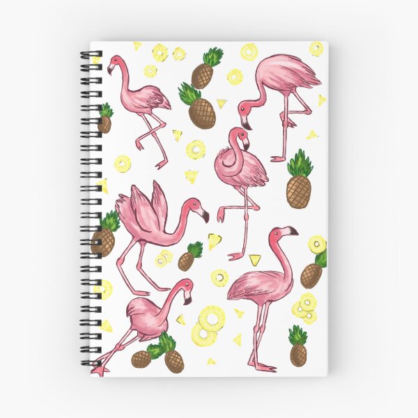 Item preview, Pink Flamingos with Pineapples - Summer Vibe Design designed and sold by BunnyBizarre.