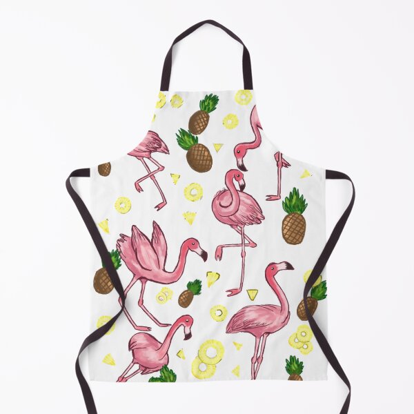 Item preview, Pink Flamingos with Pineapples - Summer Vibe Design designed and sold by BunnyBizarre.