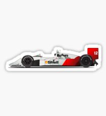 Ayrton Senna MP4/4 Sticker