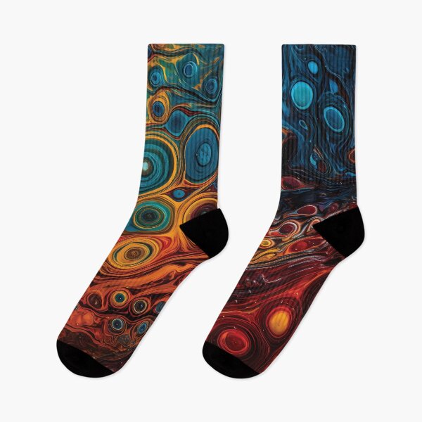 Item preview, Mesmerizing Microscopic Abstract with Rich Colors and Intricate Patterns #2 designed and sold by PopPopGfx.