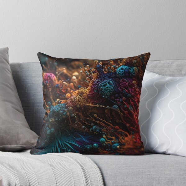 Item preview, Microscopic Beauty: Intricate and Vibrant Abstract World #6 designed and sold by PopPopGfx.