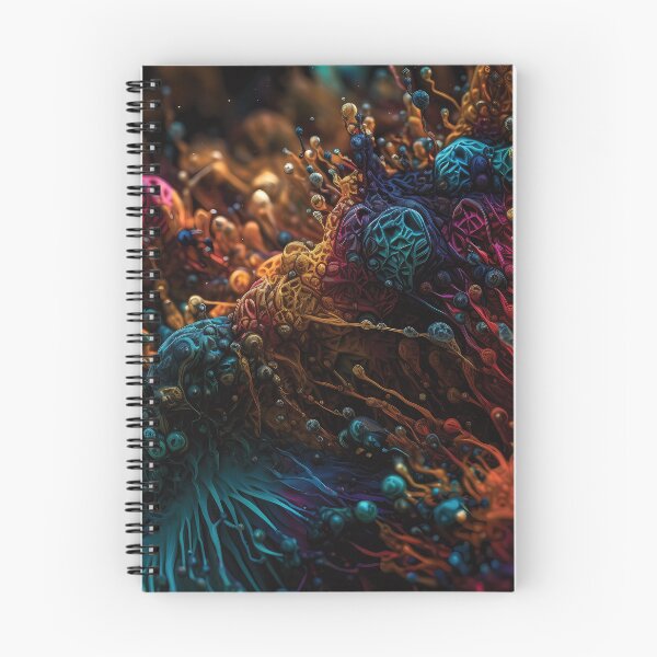 Item preview, Microscopic Beauty: Intricate and Vibrant Abstract World #6 designed and sold by PopPopGfx.