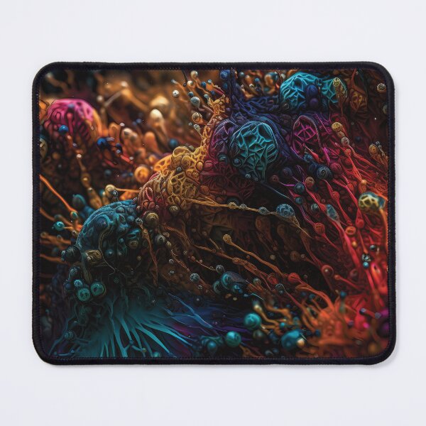 Item preview, Microscopic Beauty: Intricate and Vibrant Abstract World #6 designed and sold by PopPopGfx.