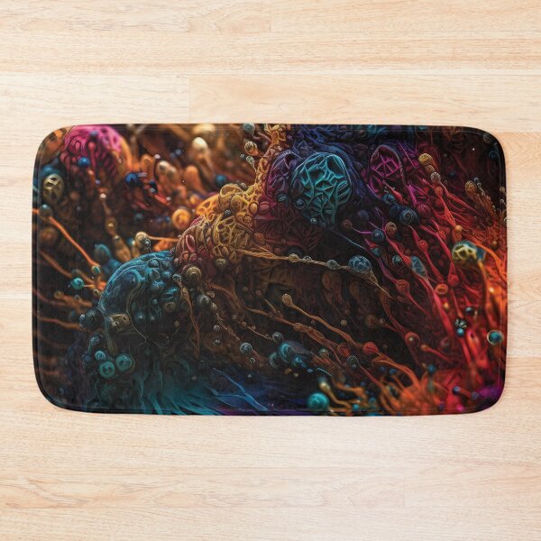 Item preview, Microscopic Beauty: Intricate and Vibrant Abstract World #6 designed and sold by PopPopGfx.