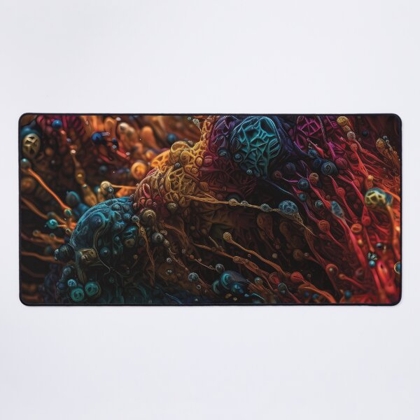 Item preview, Microscopic Beauty: Intricate and Vibrant Abstract World #6 designed and sold by PopPopGfx.