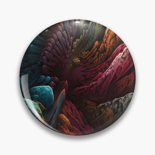 Item preview, Microscopic Beauty: Intricate and Vibrant Abstract World #5 designed and sold by PopPopGfx.