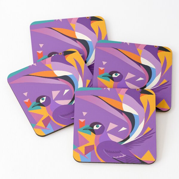 Item preview, Purple Birds designed and sold by The Bubble 1307.