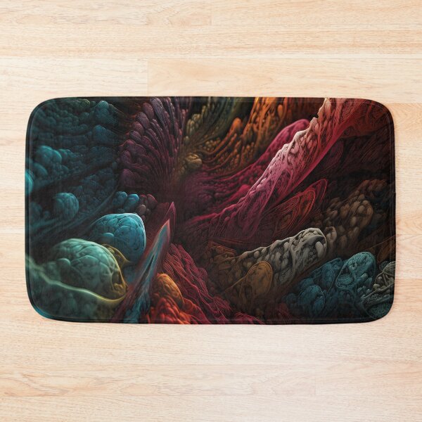 Item preview, Microscopic Beauty: Intricate and Vibrant Abstract World #5 designed and sold by PopPopGfx.