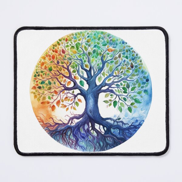 Item preview, Tree of life watercolor designed and sold by Moon Valley Emporium.