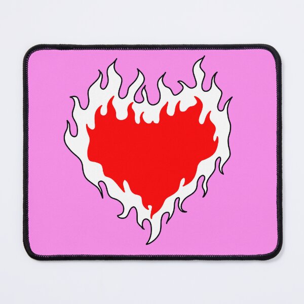 Item preview, Flaming Heart designed and sold by PeachPxe.