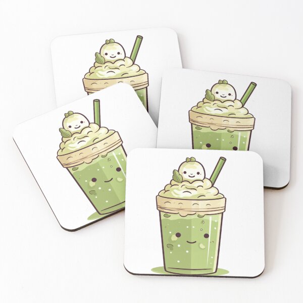 Item preview, Matcha Magic: Delightful Cup of Cuteness designed and sold by blacksugarkw.