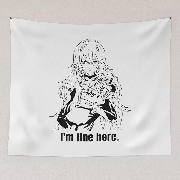 Item preview, Rebuild of Evangelion Rei I'M FINE HERE /  ヱヴァンゲリヲン新劇場版 B designed and sold by JCBA.