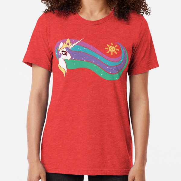 Princess Celestia Tri-blend T-Shirt