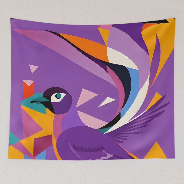 Item preview, Purple Birds designed and sold by The Bubble 1307.