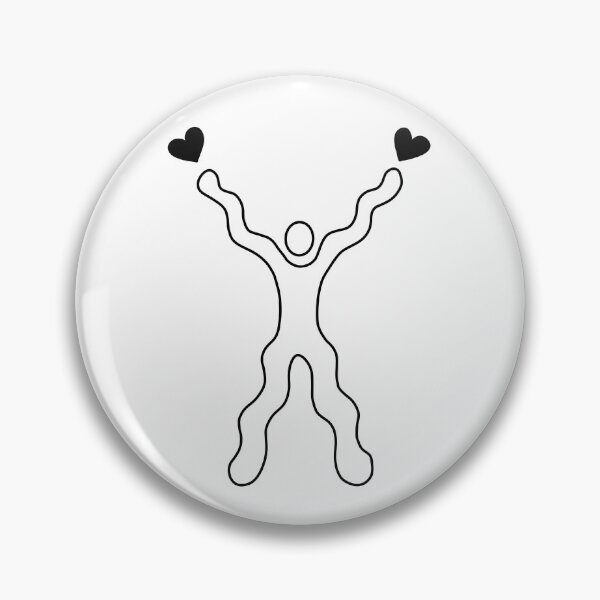 Item preview, Wavy Hearts Man designed and sold by PeachPxe.
